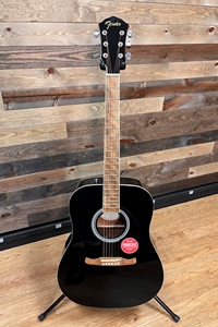 Fender FA125 Black Acoustic Guitar Dreadnought
