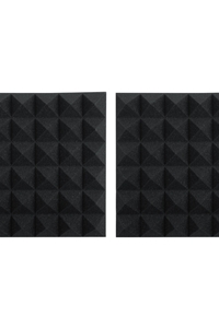 Gator 12X12 Acoustic Pyramid Panels (4 Pack) Charcoal