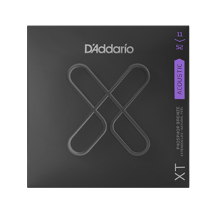 D'Addario XTAPB1152 Phosphor Bronze Custom Light Coated Acoustic Guitar Strings