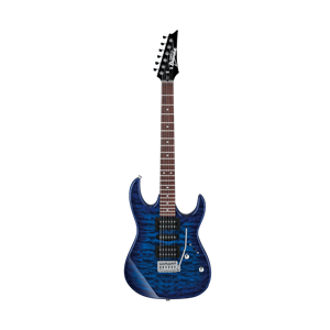 Ibanez Gio GRX70QA Transparent Blue Burst