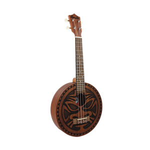 Amahi Aztec 1, Round Body Ukulele - Concert