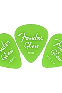 Fender 12 Pack Glow in the Dark Guitar Picks