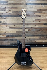 Fender Affinity Jaguar Bass H Black Pickguard Charcoal Frost Metallic