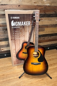 Yamaha GigMaker Standard guitar package: F325D guitar, gig bag, chromatic tuner, strap, picks; 
Tobacco Brown Sunburst