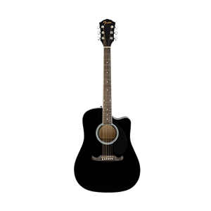 Fender FA125CE Dreadnought Black Acoustic/Electric