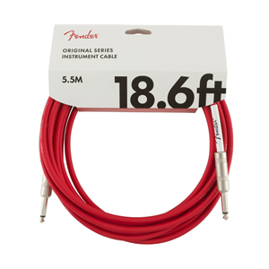 Fender Original Series Instrument Cable 18.6ft - Fiesta Red