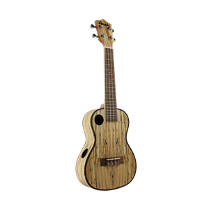 Amahi Forte Spalted Maple with Offset & Side Sound Hole Ukulele - Concert