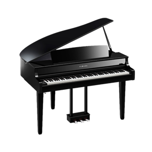 Yamaha Clavinova CLP865GP Digital Baby Grand Piano Polished Ebony