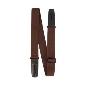 Martin Cotton Weave Lock-it Guitar/Bass Strap - Brown