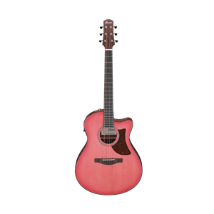 Ibanez AAM50CE Coral Red Burst Acoustic/Electric