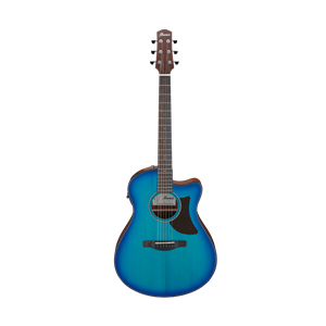 Ibanez AAM50CE Sapphire Blue Burst Acoustic/Electric