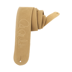 PRS Suede Guitar/Bass Strap - Tan