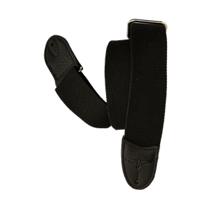 PRS Deluxe 2" Cotton Guitar/Bass Strap - Black