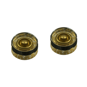 WD Non-Slip Speed Knob Set Of 2 Gold