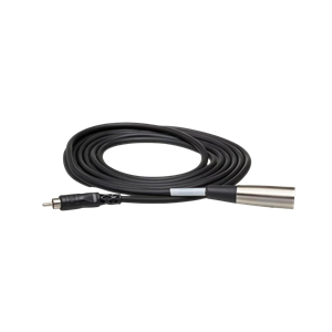 Hosa Unbalanced Interconnect, RCA to XLR3M - 15ft