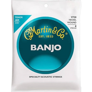 Martin V720 Tenor Banjo Nickel Wound Banjo Strings