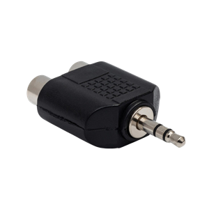 Hosa Dual RCA to 3.5mm TRS