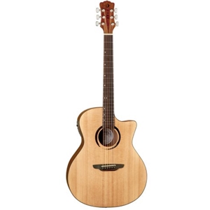 Luna Wabi-sabi Series Grand Concert Acoustic Electric with Solid Top