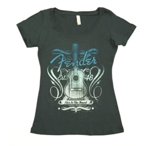 Fender® Ladies Sound T-Shirt- Medium