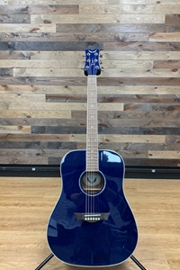 Dean AXS Quilted Ash Trans Blue