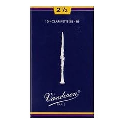 Vandoren Clarinet Reed Strength 2.5