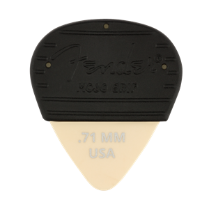 Fender Mojo Grip Picks, Dura-Tone Delrin .71, 3-Pack