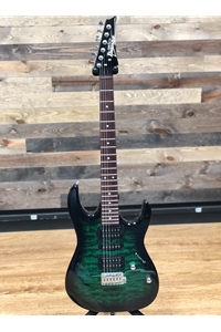 Ibanez Gio GRX70QA Tranparent Green Burst