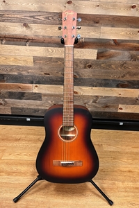 Fender 3/4 Steel String Acoustic Guitar w/Gig Bag Sunburst Finish
