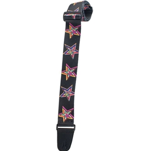 Henry Heller Guitar/Bass Strap - Star Design