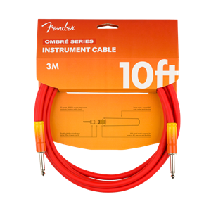 Fender Ombré Series Instrument Cable 10ft - Tequila Sunrise