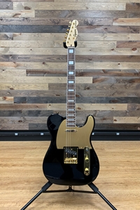 Squier 40th Anniversary Telecaster Gold Edition Black