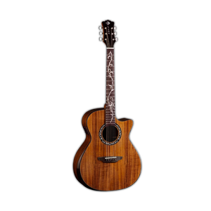 Luna Vineyard Koa Grand Auditiorium Acousticic/Electric