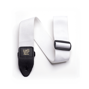 Ernie Ball Polypro Guitar/Bass Strap - White