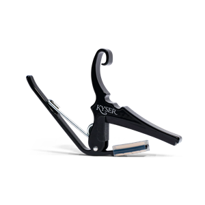 Kyser Quick-Change Acoustic Guitar Capo - Black