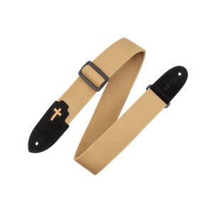 Levy's Divine Worship Series Guitar/Bass Strap - Tan