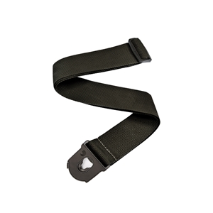 D'Addario Planet Lock Poly Pro Guitar/Bass Strap - Black