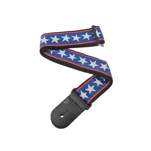 D'Addario Woven Guitar/Bass Strap - Stars & Stripes