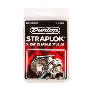 Dunlop Straplok Strap Retainers Flush Mount - Nickel