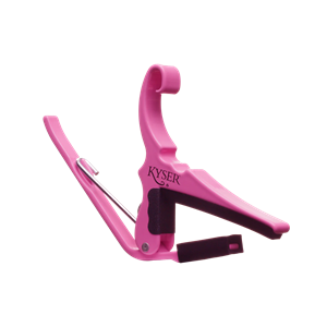 Kyser Quick-Change Acoustic Guitar Capo - Pink Revival