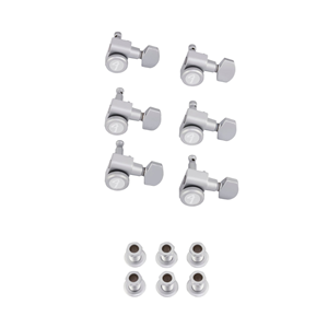 Fender Locking Stratocaster/Telecaster Tuning Machine Set - Brushed Chrome